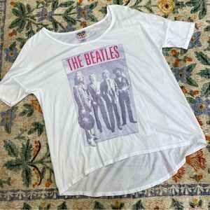 Junk Food Beatles Band Tee Graphic XS
